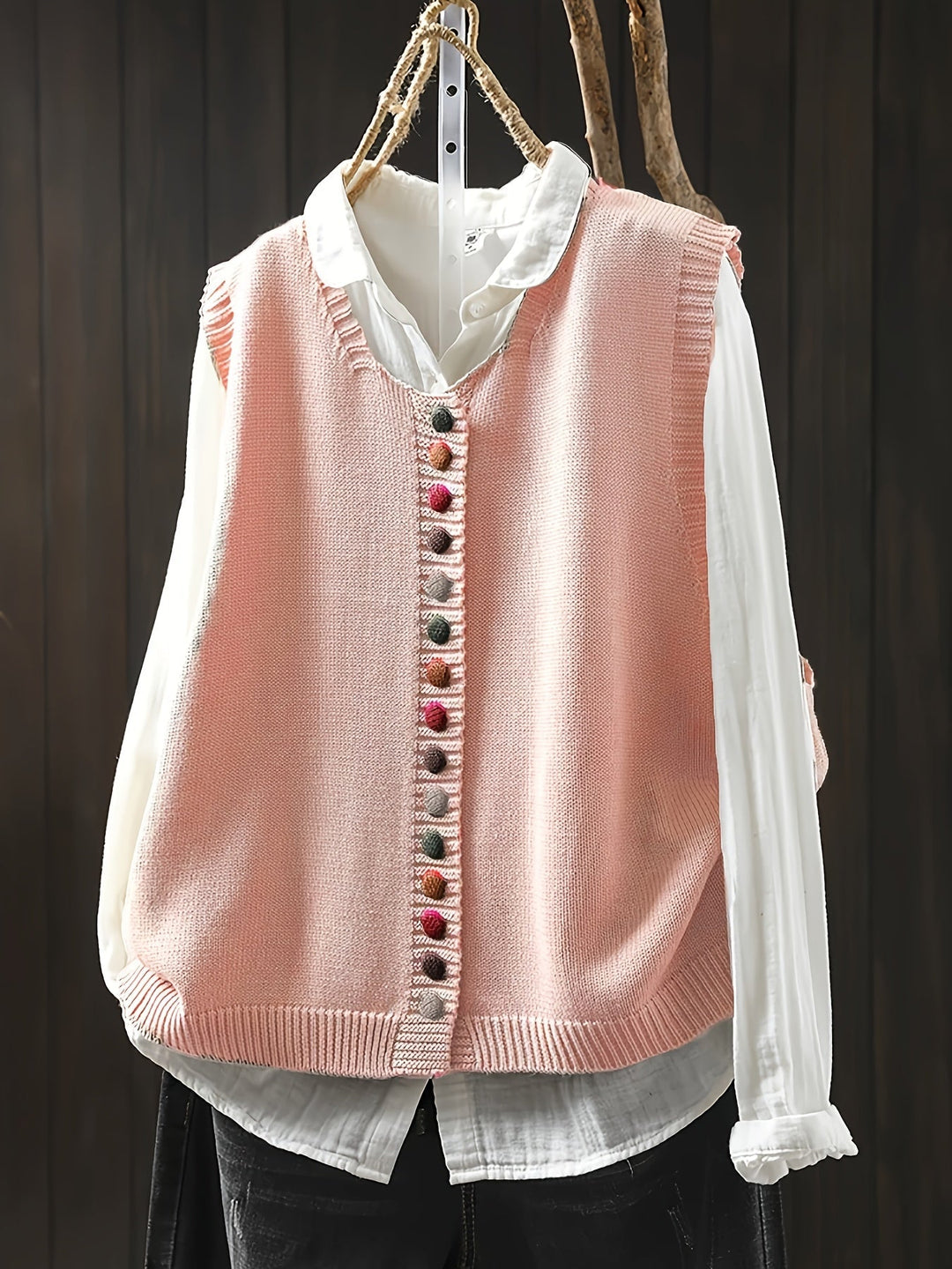 Gaelle | Chaleco Casual Elegante de Punto