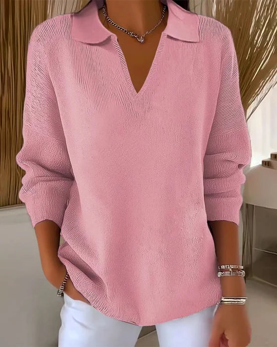 Nadia | Suéter Elegante con Cuello Suave