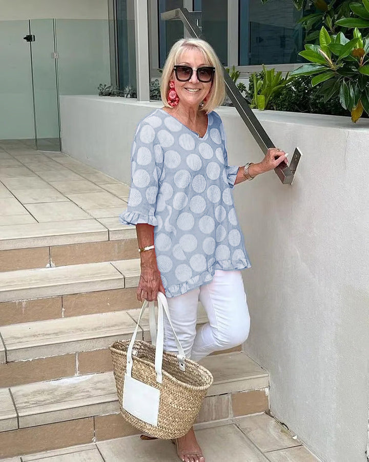 Bloomie - Blusa en V