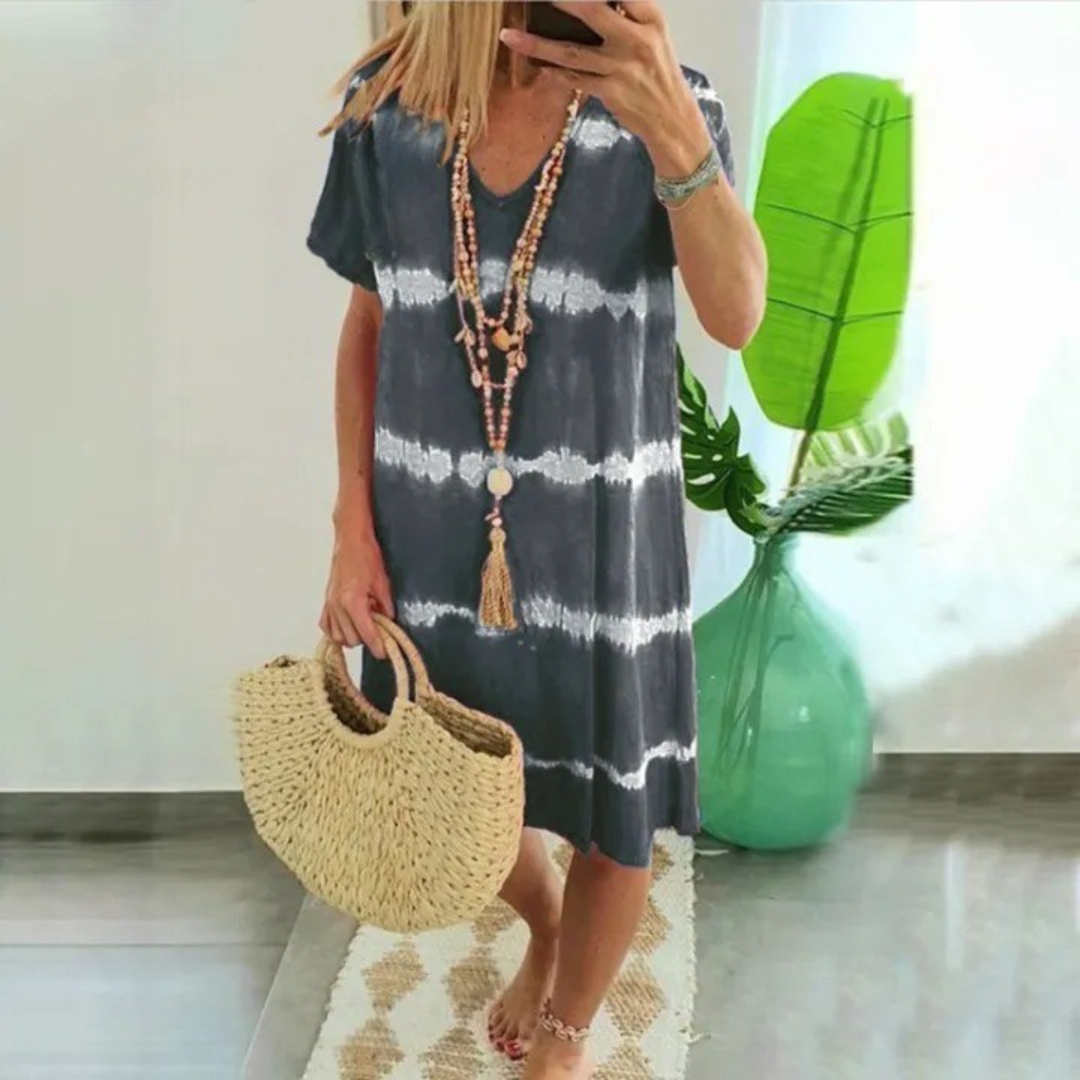 Wilma – Vestido boho tie-dye