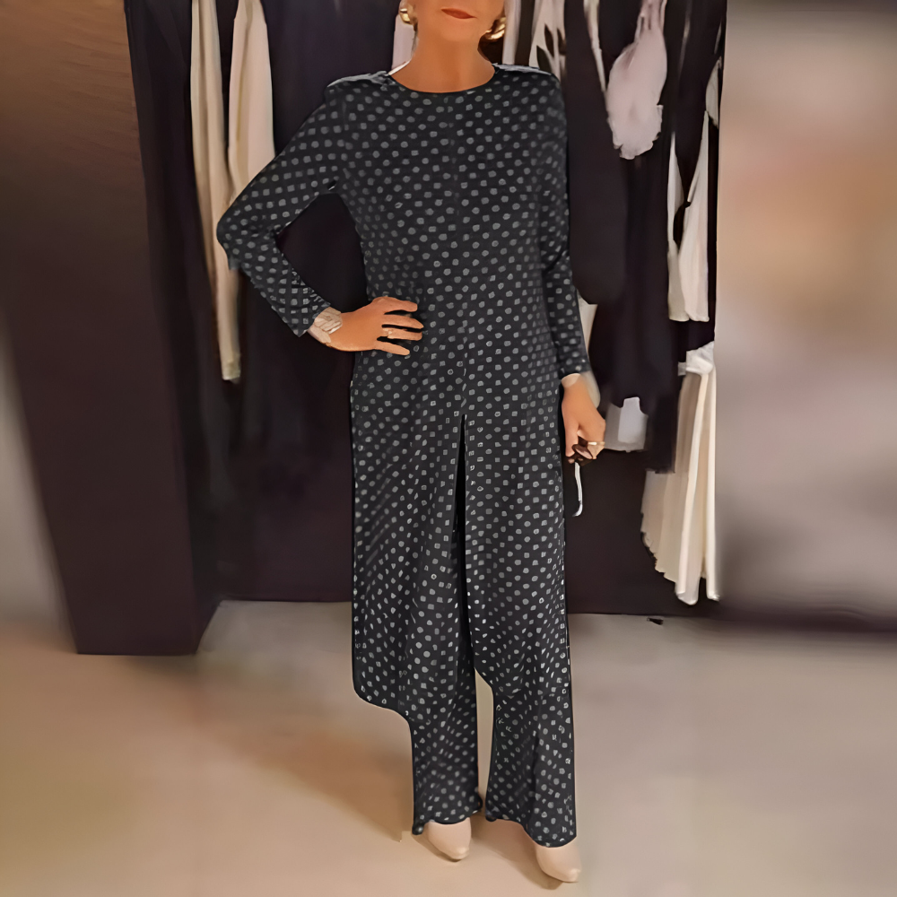 Marcella - Conjunto elegante estampado