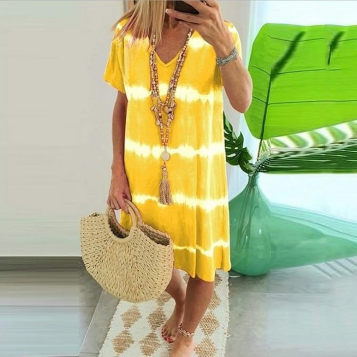 Wilma – Vestido boho tie-dye