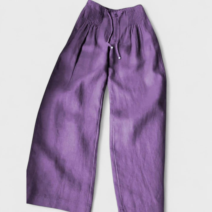 Isalie - Pantalones de pierna ancha