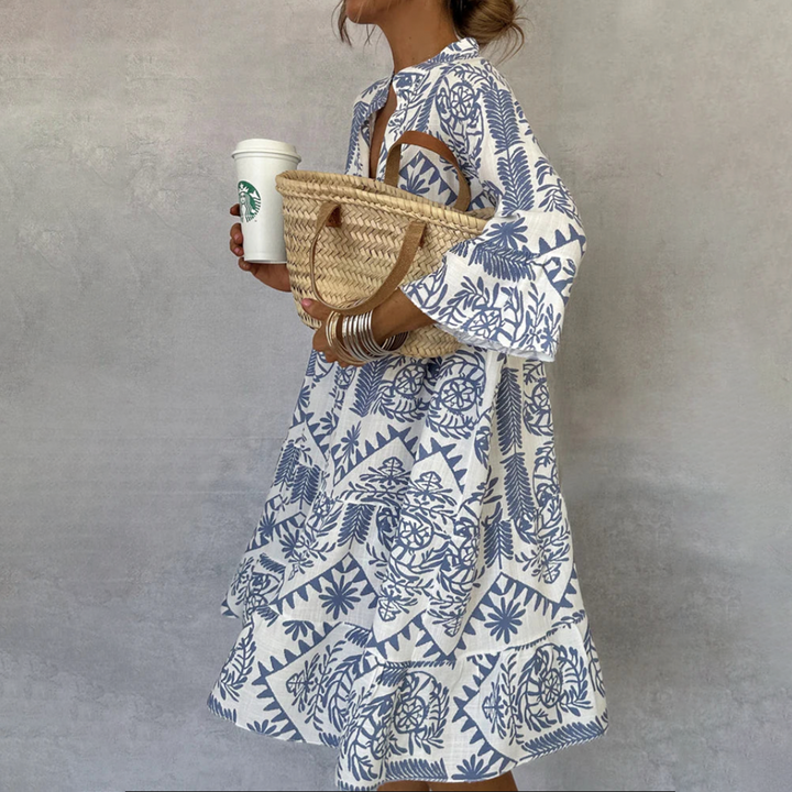 Fiorella – Vestido boho túnica