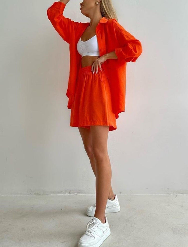 Anessa - Conjunto elegante de dos piezas