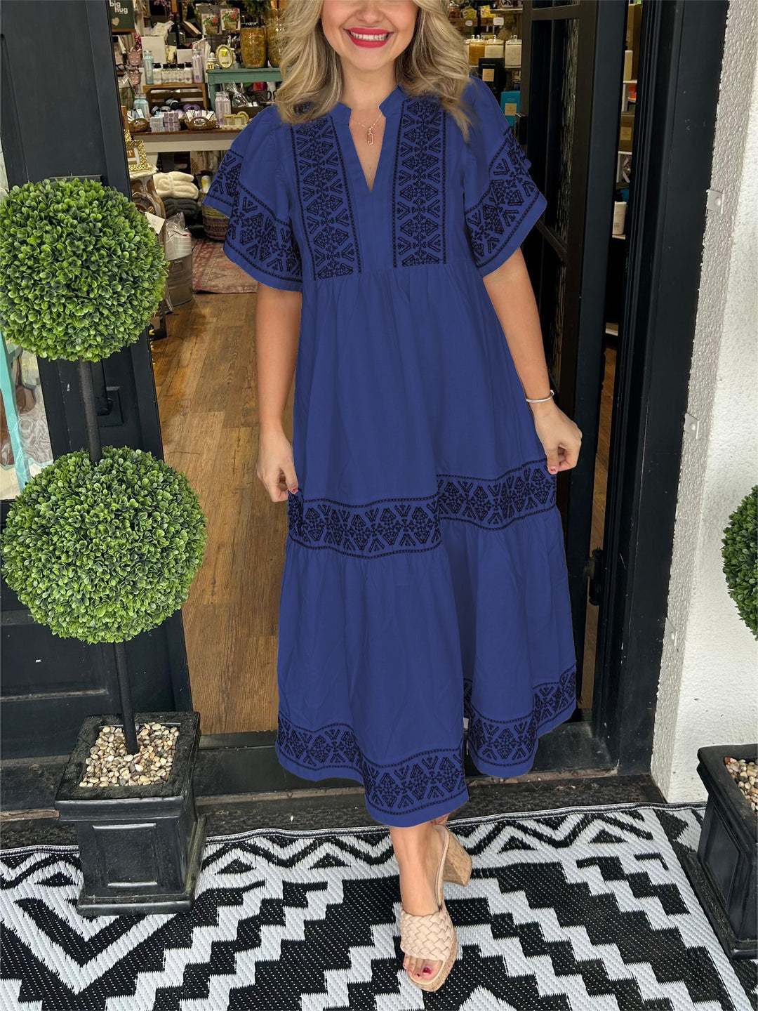 Anna – Vestido boho elegante