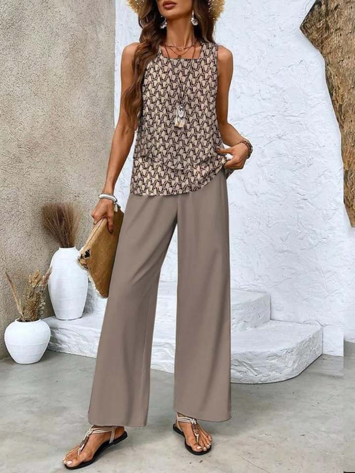 Averie - Conjunto elegante de verano