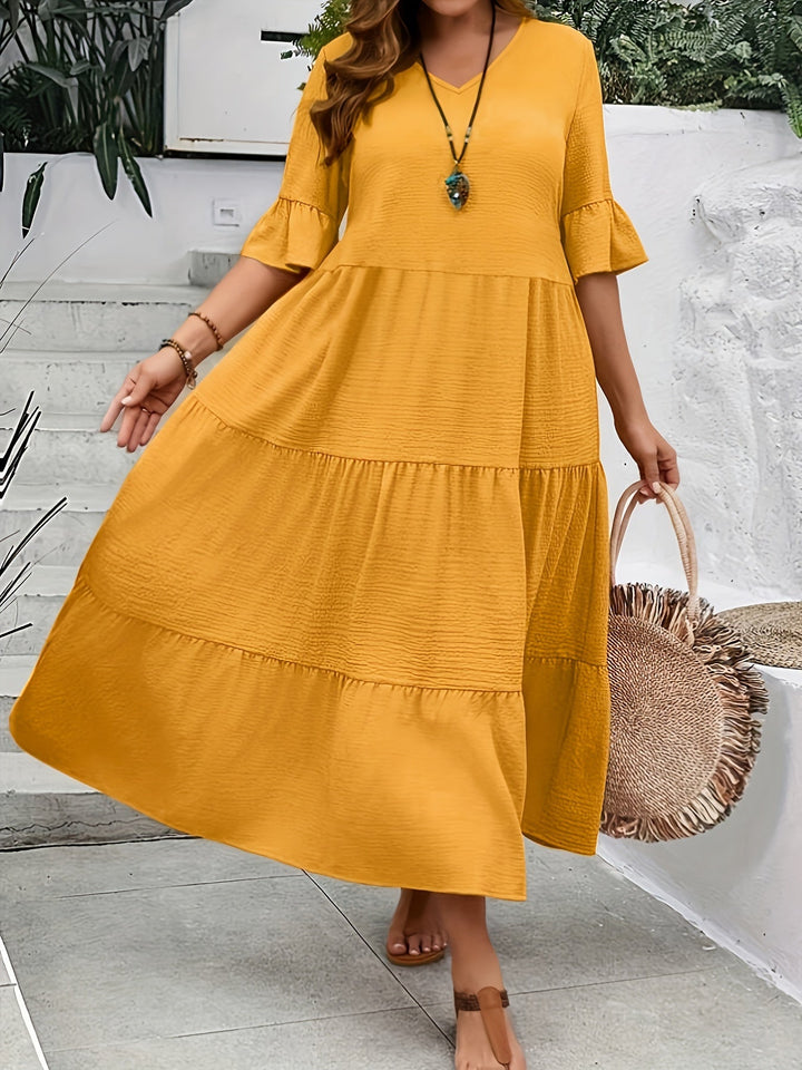 Avelina – Vestido boho fluido elegante