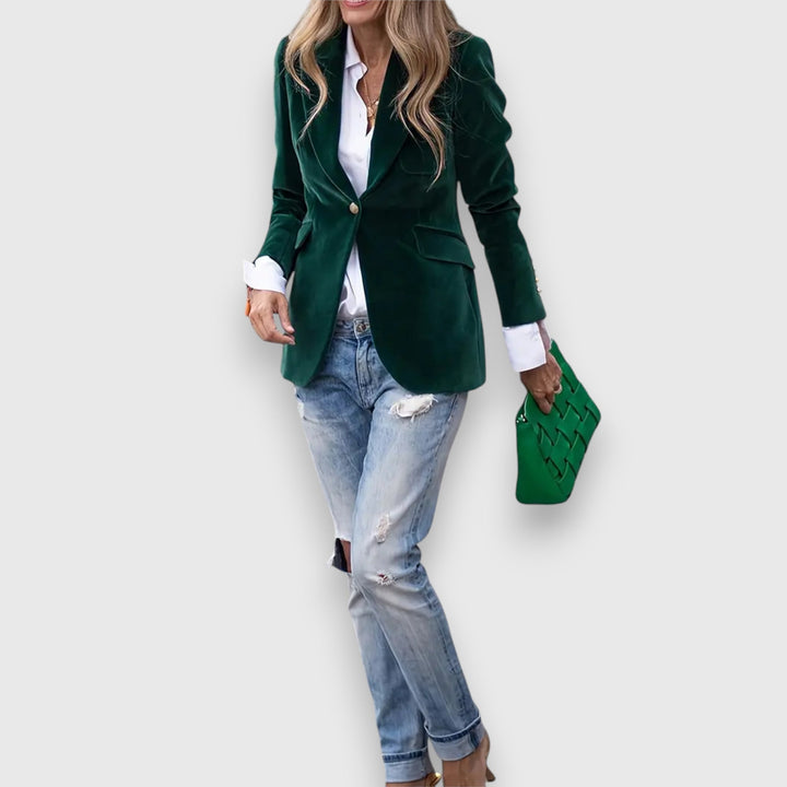Alessia – Blazer elegante con un botón