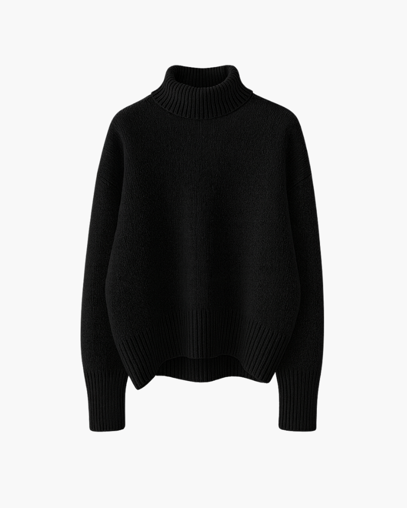 Isabella | Suéter Suave de Cuello Alto