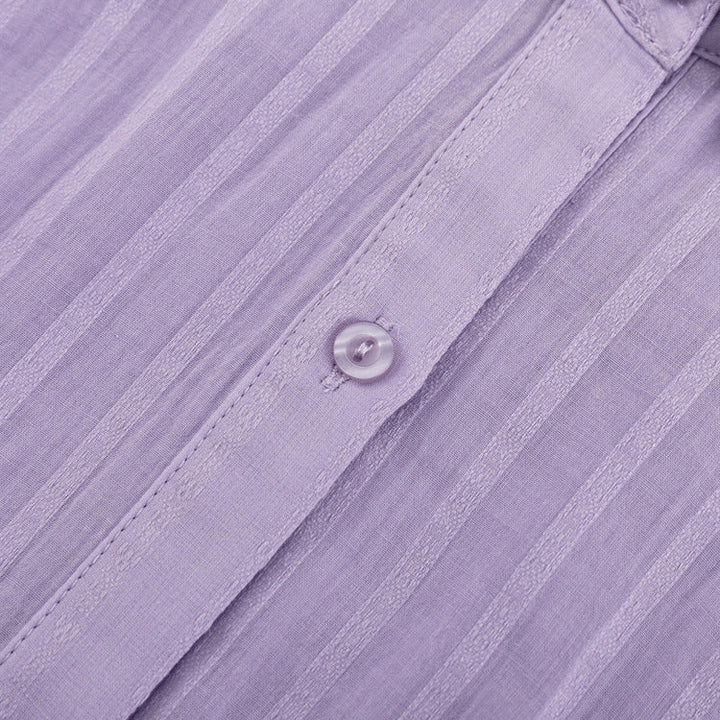 Yselia - Conjunto de dos piezas fluido con camisa y pantalones cortos