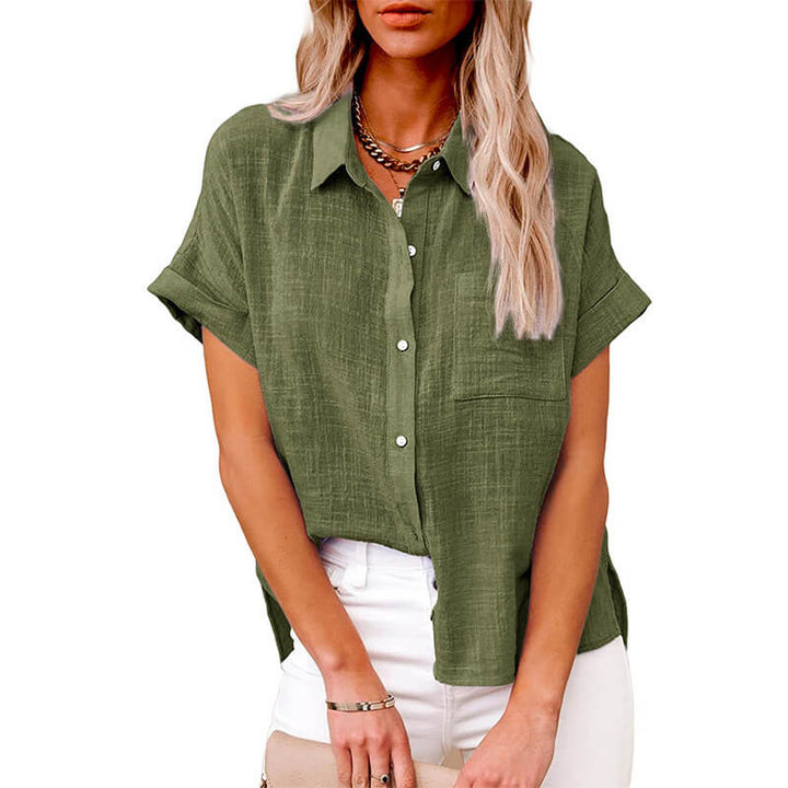 Miraqua - Blusa con botones