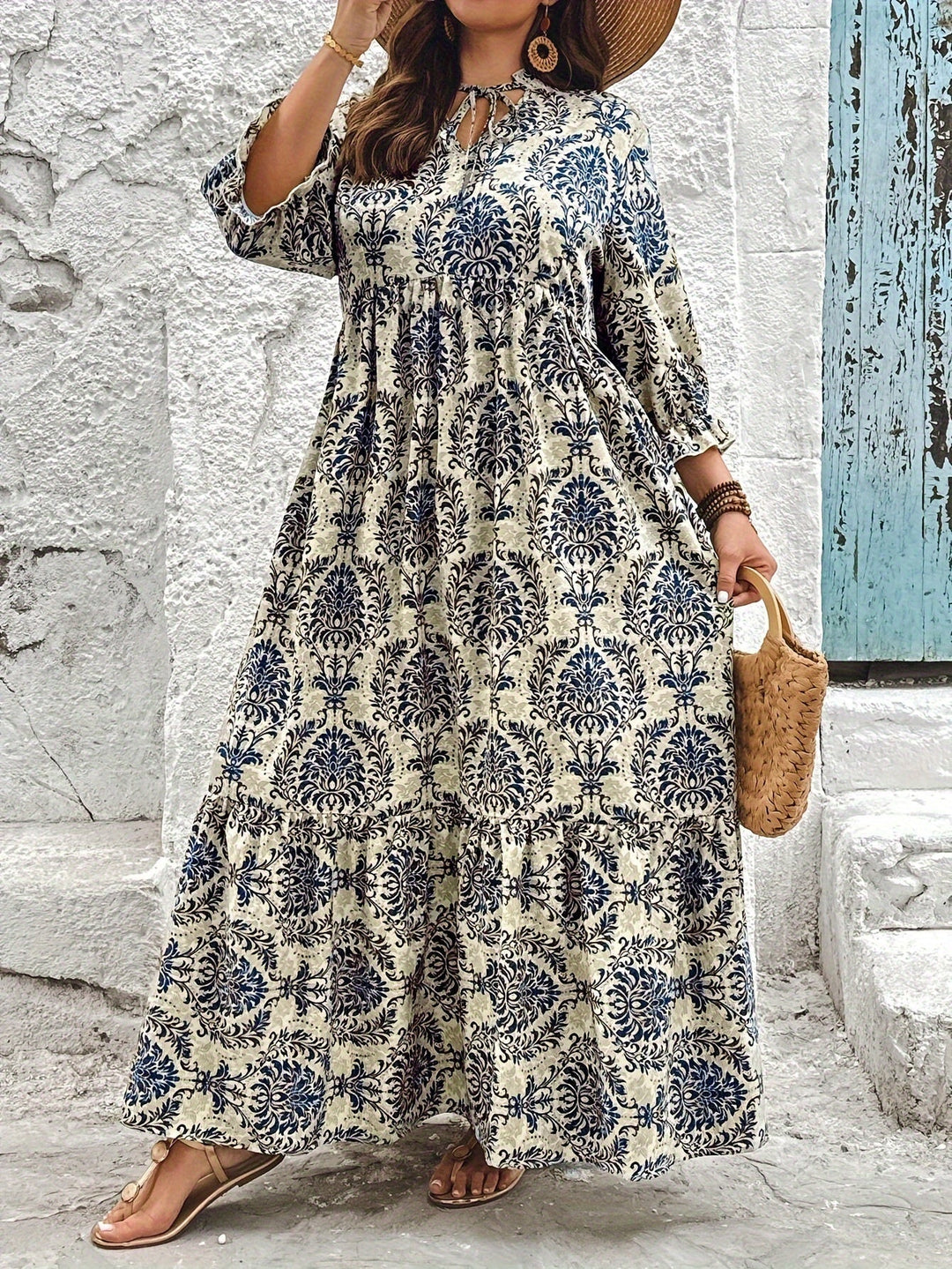 Marta – Vestido boho mosaico