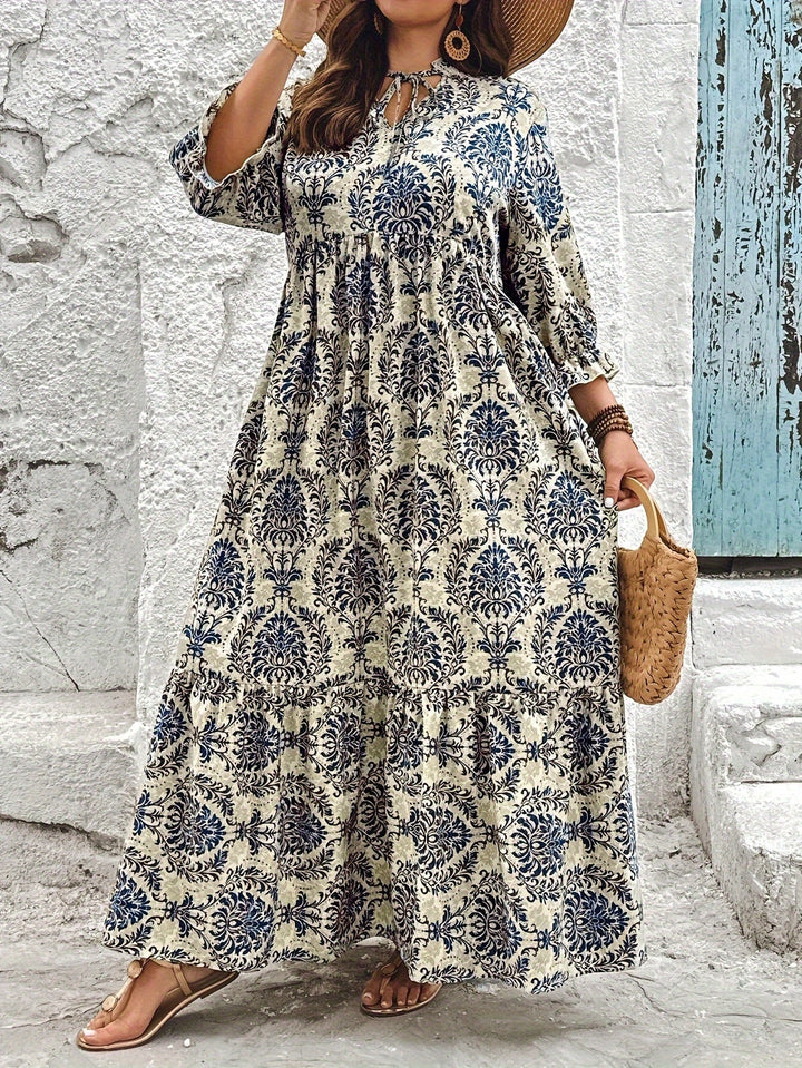 Marta – Vestido boho mosaico