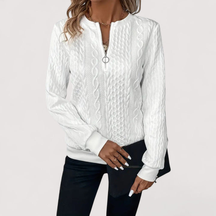 Birgit™ | Suéter elegante de jersey