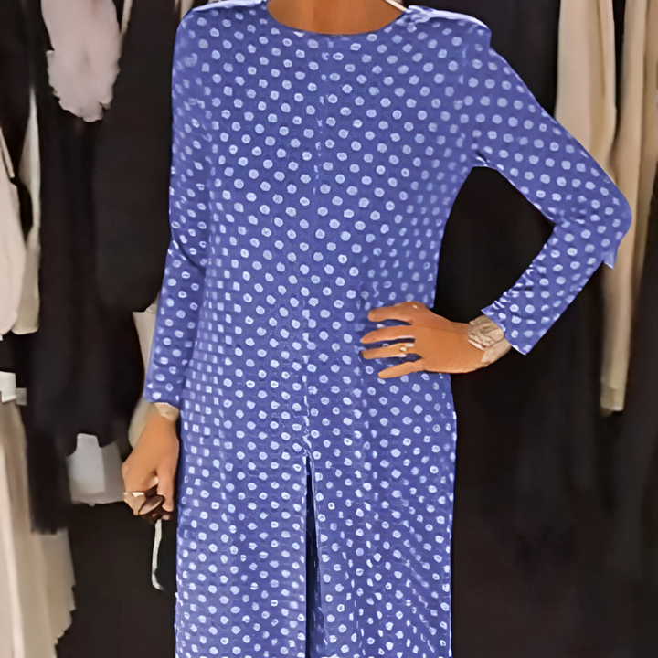 Marcella - Conjunto elegante estampado