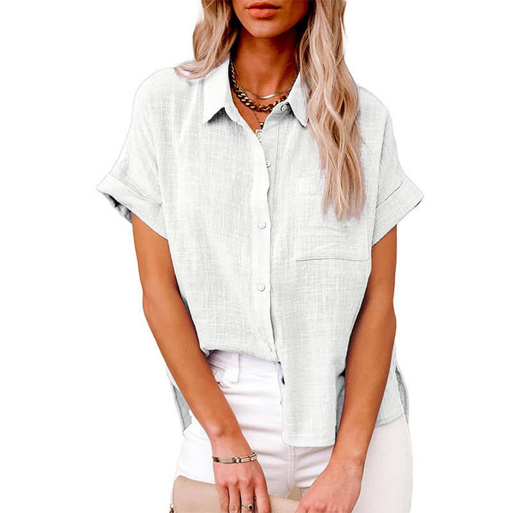 Miraqua - Blusa con botones