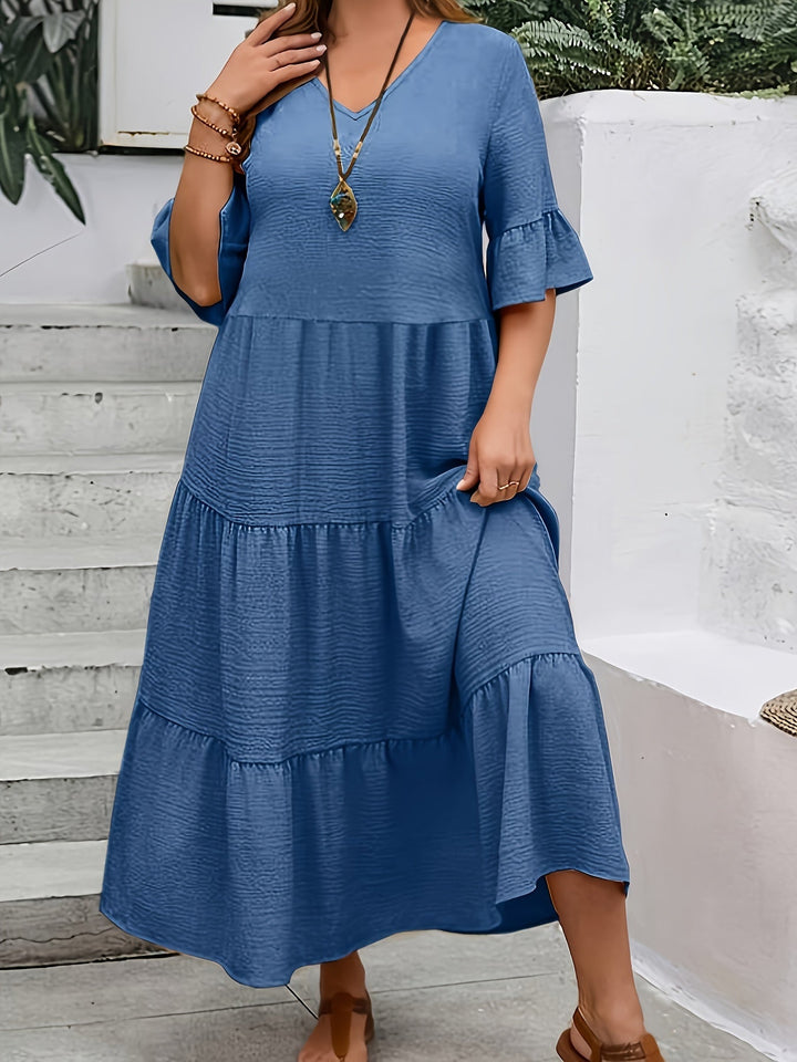 Avelina – Vestido boho fluido elegante