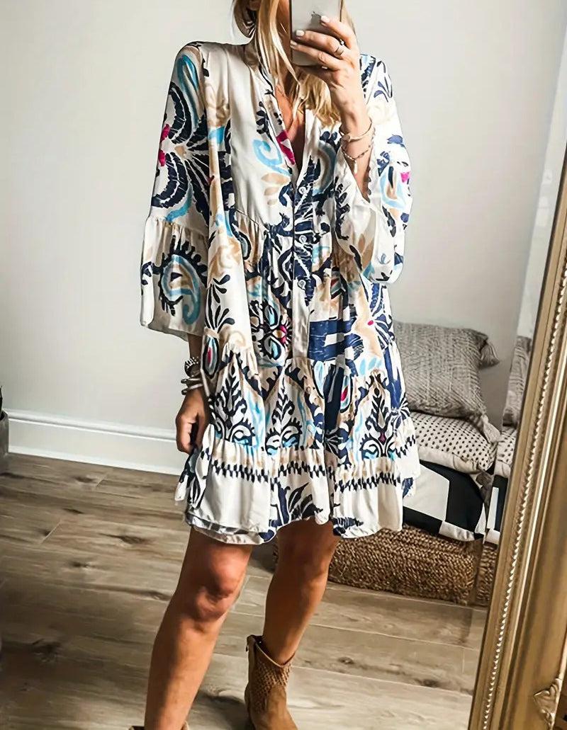 Veronica – Vestido boho túnica