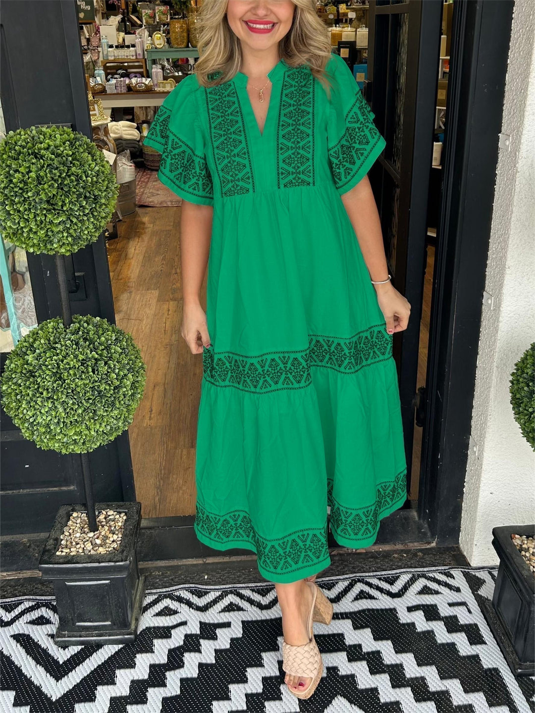 Anna – Vestido boho elegante