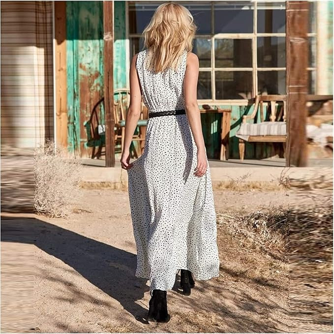 Gaia – Vestido boho maxi