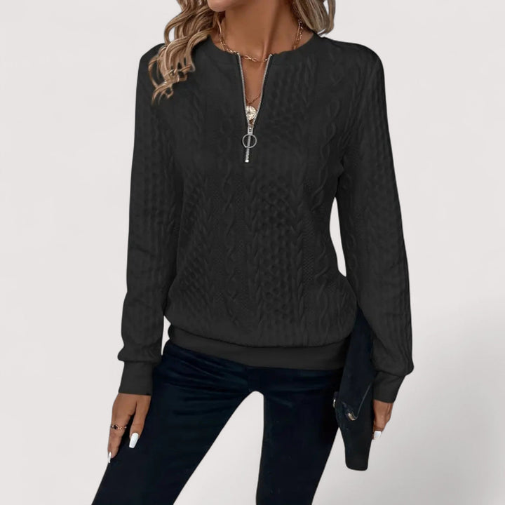 Birgit™ | Suéter elegante de jersey