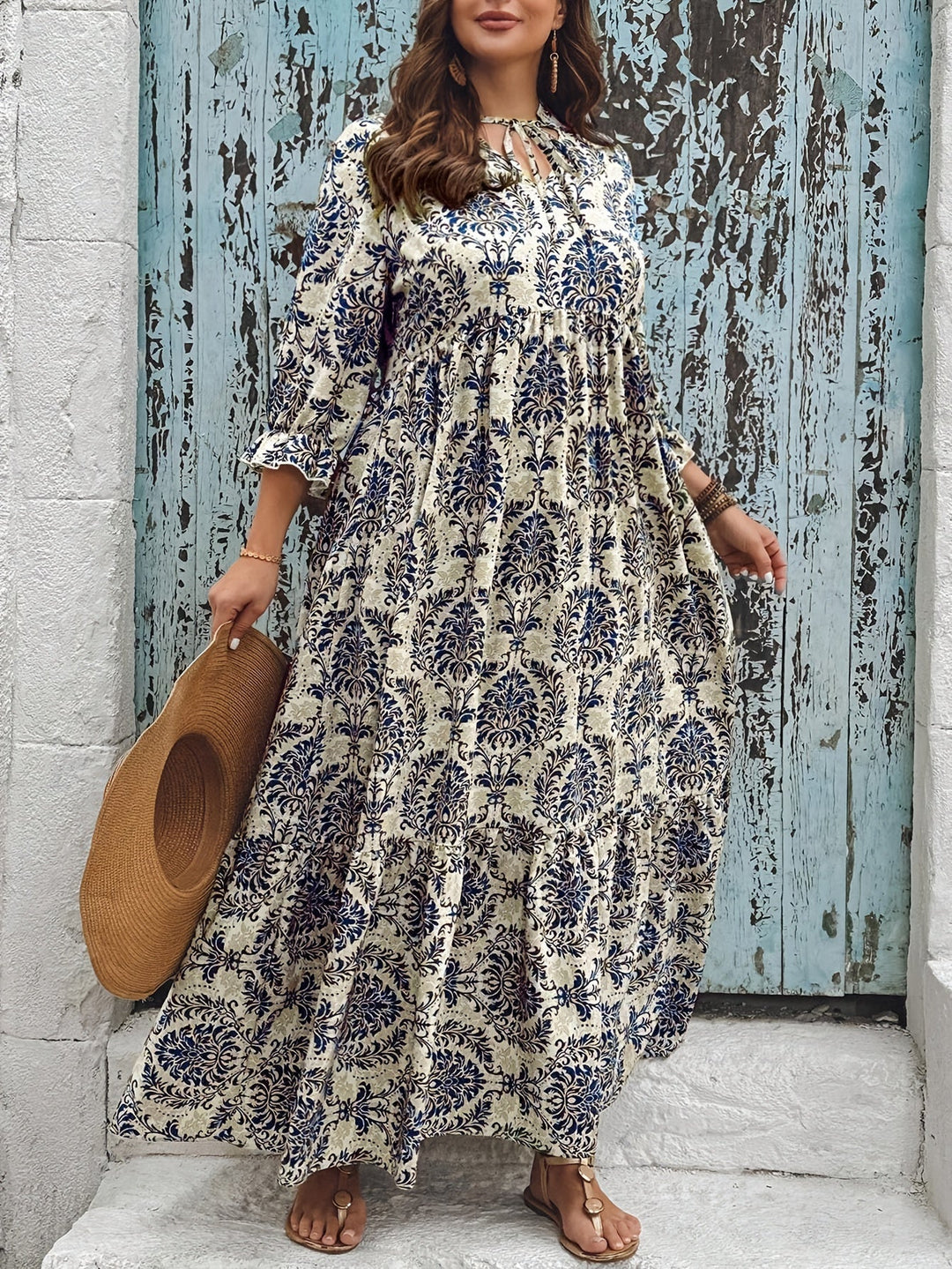Marta – Vestido boho mosaico