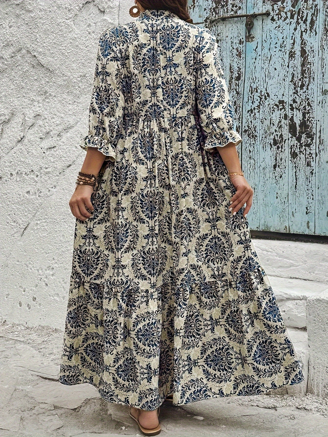 Marta – Vestido boho mosaico