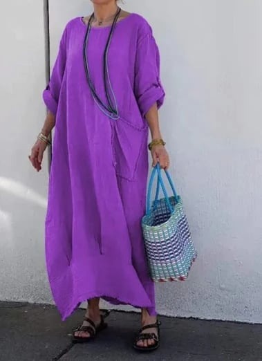 Leonora – Vestido boho oversize