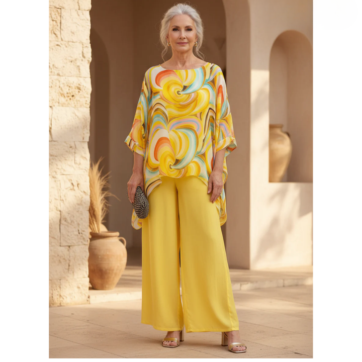 Lichelle - Conjunto completo de dos piezas fluido