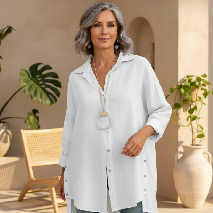 Zephina - Camisa amplia con botones