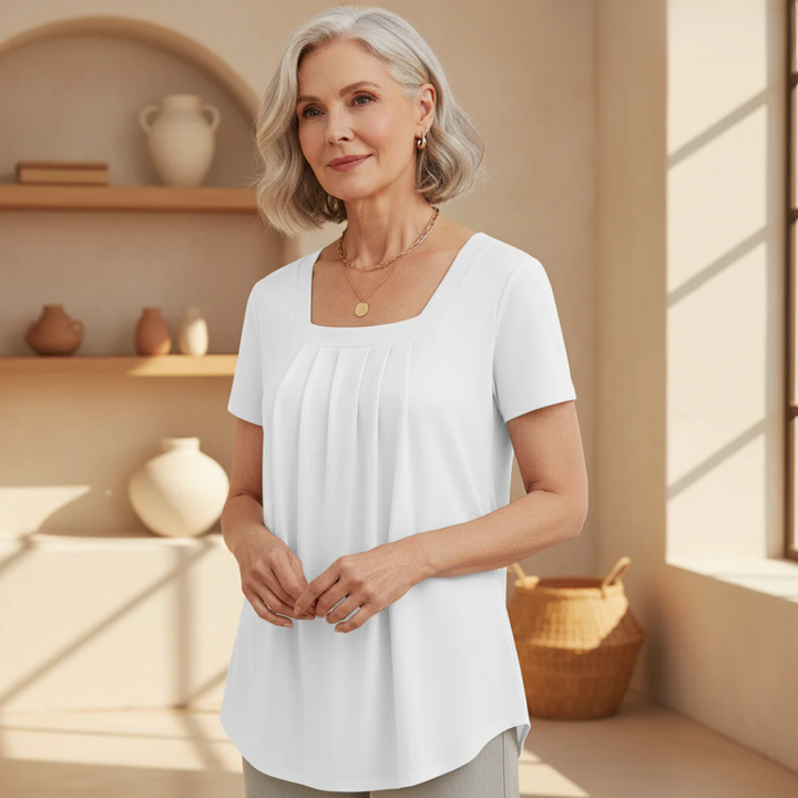 Sabryn - Blusa plisada