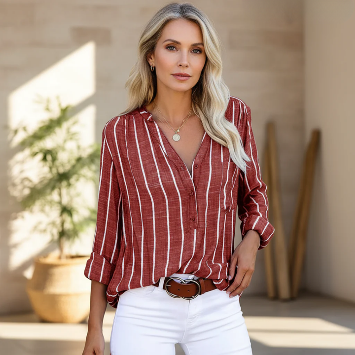 Lavendria - Blusa a rayas
