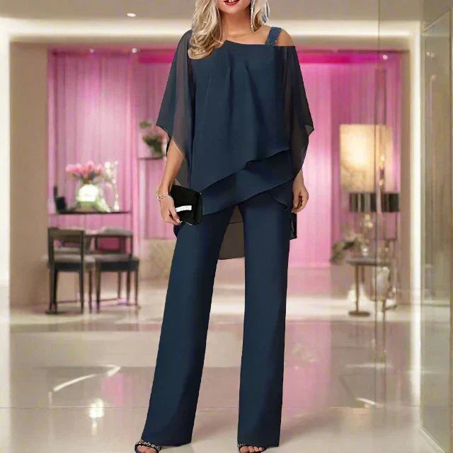 Raine - Conjunto elegante fluido