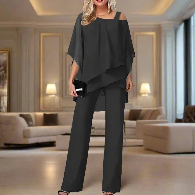 Raine - Conjunto elegante fluido