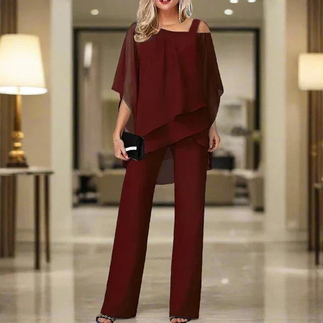 Raine - Conjunto elegante fluido