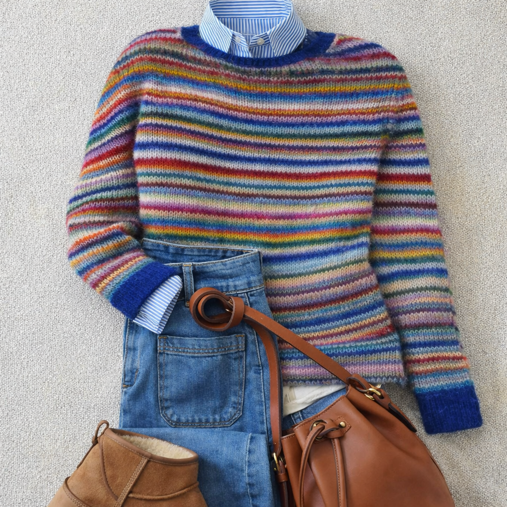 Ingrid™ | Suéter Nórdico Heritage de Tacto Suave