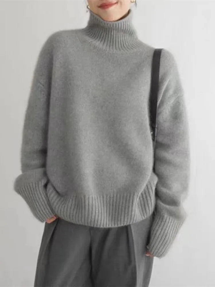 Isabella | Jersey de cuello alto