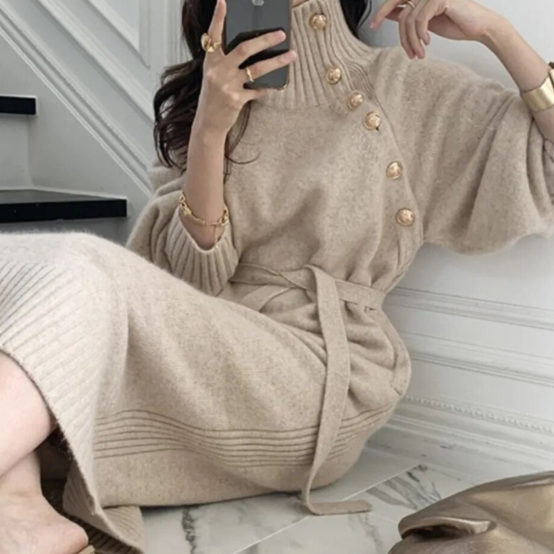 Evelina – Vestido boho cruzado