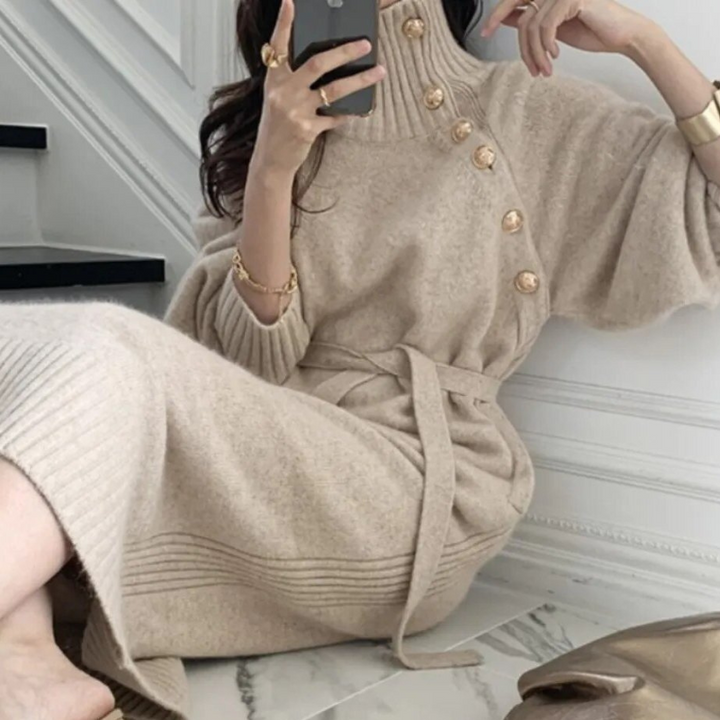 Evelina – Vestido boho cruzado