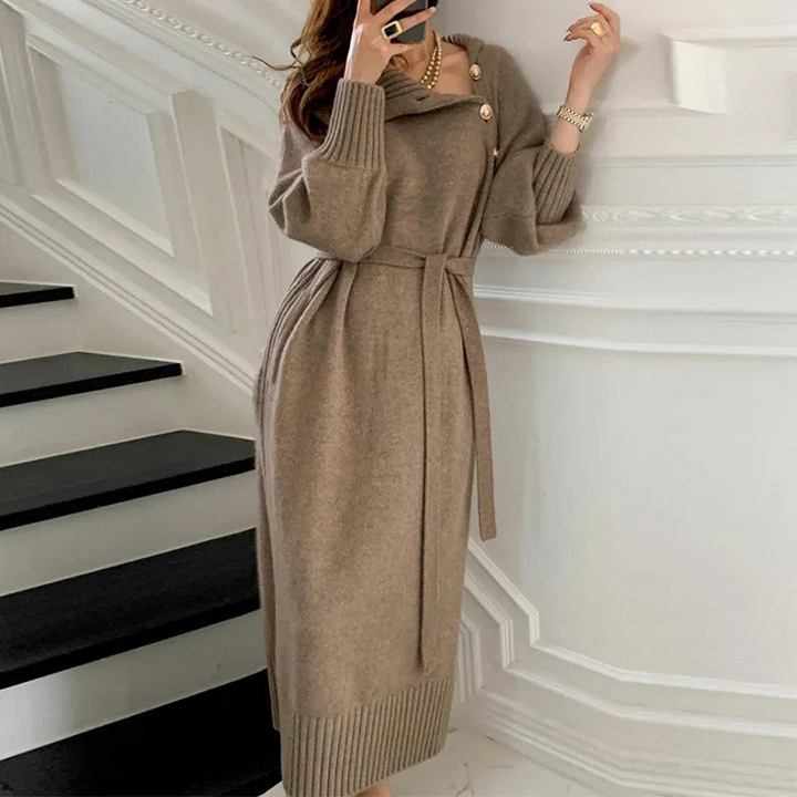 Evelina – Vestido boho cruzado