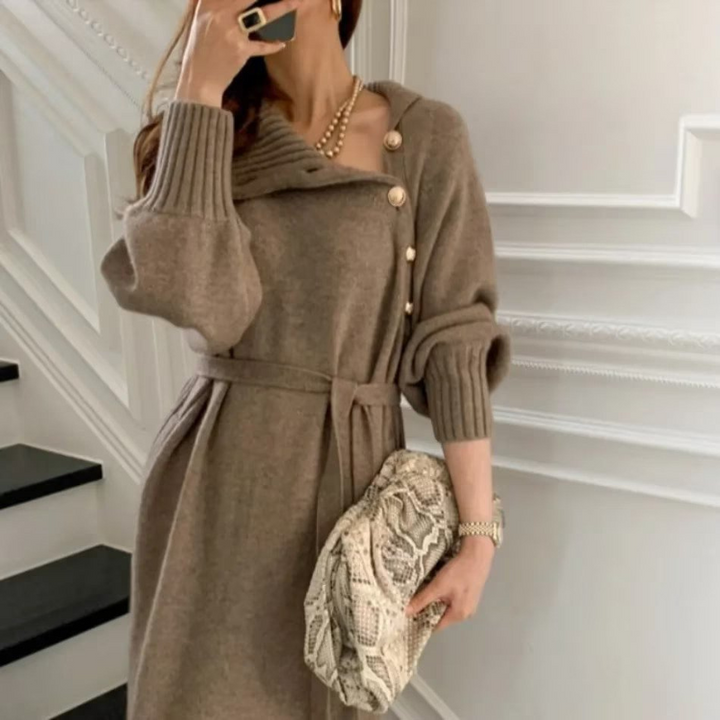 Evelina – Vestido boho cruzado