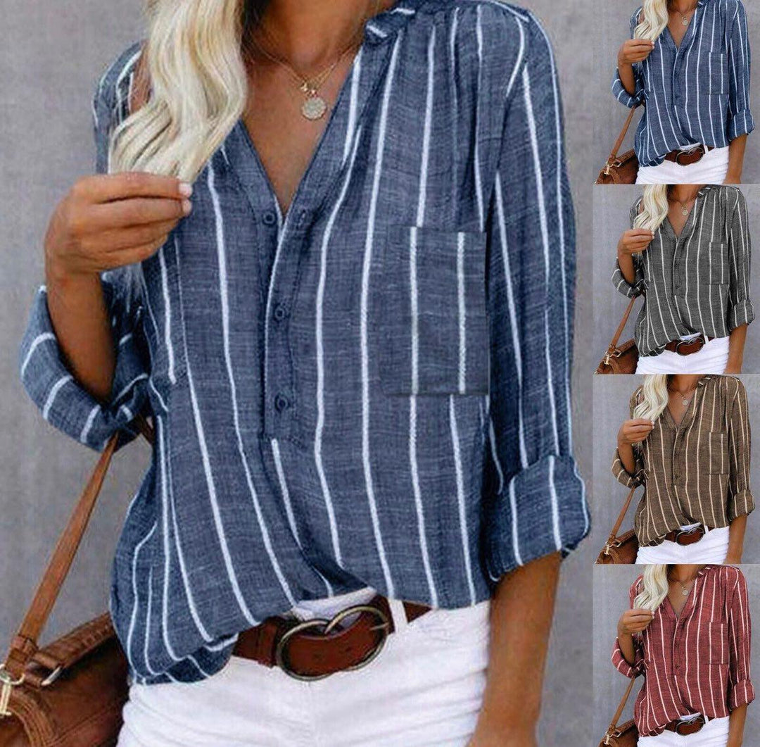 Lavendria - Blusa a rayas