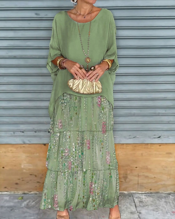 Alessia – Vestido boho en capas
