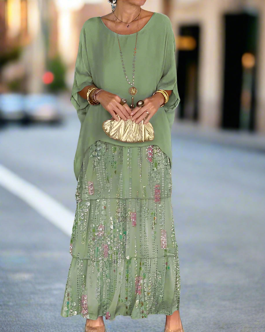 Alessia – Vestido boho en capas