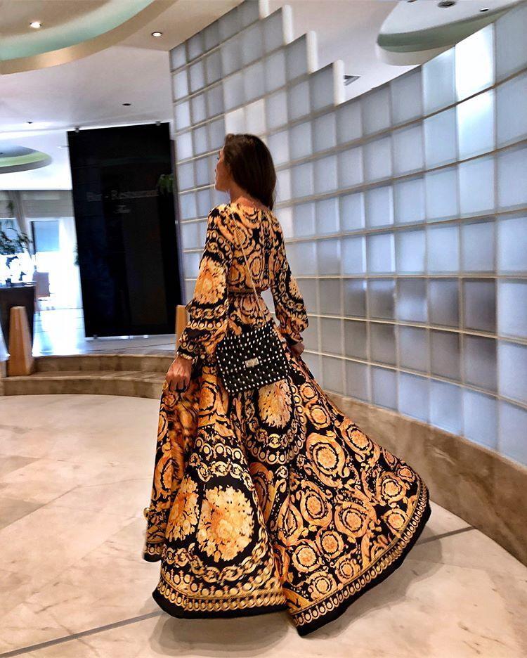 Fabiola – Vestido boho estampado