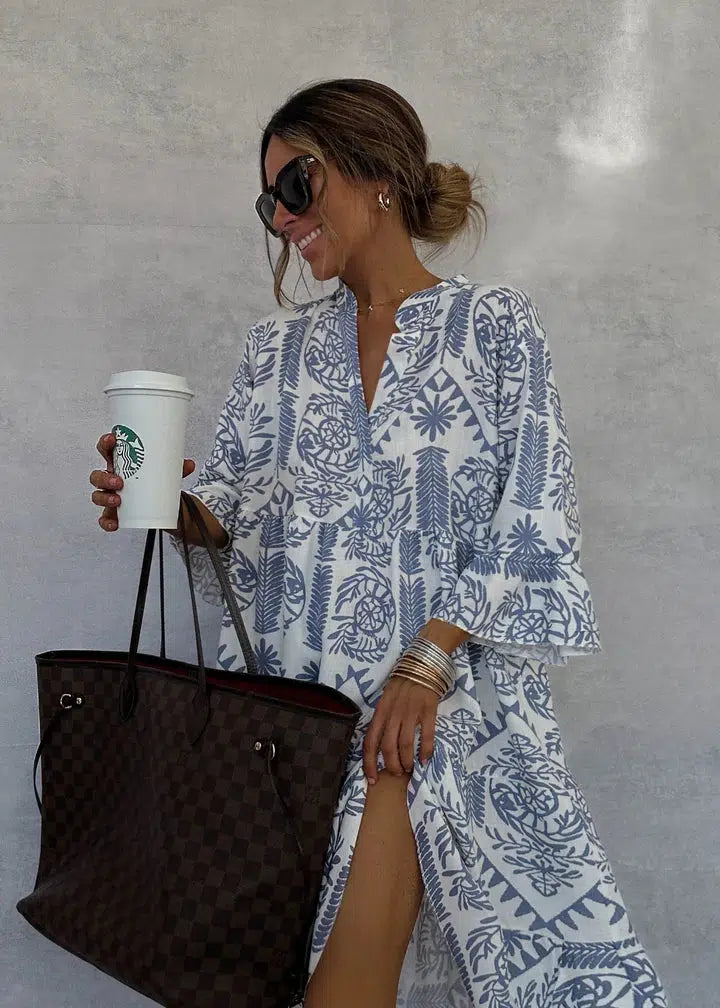 Fiorella – Vestido boho túnica