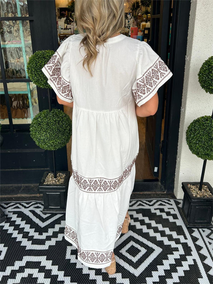 Livia – Vestido boho elegante
