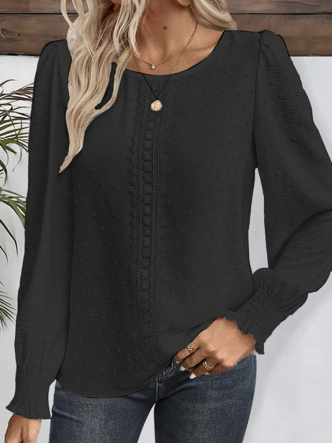 Chiara | Blusa Elegante con Bordado Delicado