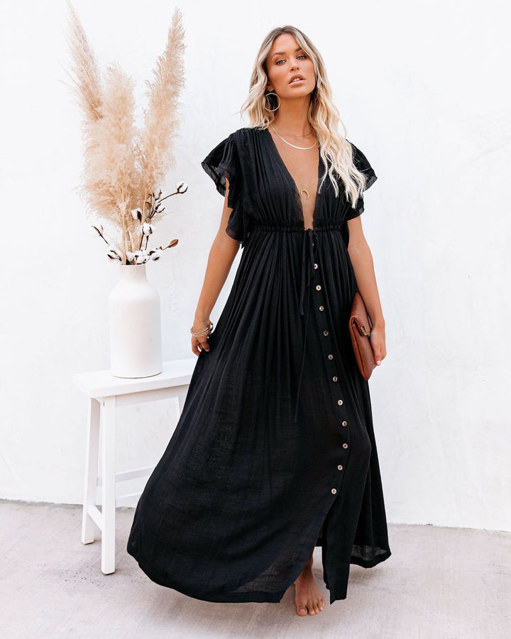 Corinna – Vestido boho maxi ligero